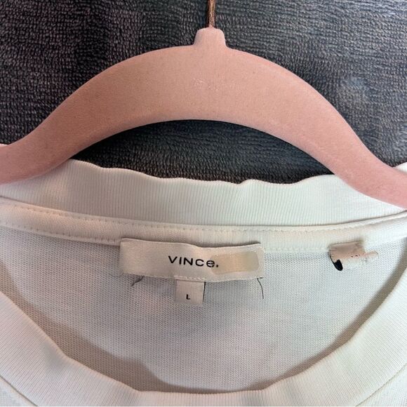 Vince Short-Sleeve Waist-Tie T-Shirt Dress - Picture 4 of 11